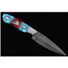 Image 1 : Navajo D. Yellowhorse Turquoise Arrow Spirit Knife