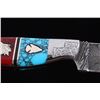 Image 5 : Navajo D. Yellowhorse Turquoise Arrow Spirit Knife