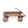 Image 4 : Mid 1900's Red Farmers Pride Metal Wagon