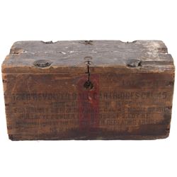 Early 1910s Winchester Revolver Cartridge Ammo Box