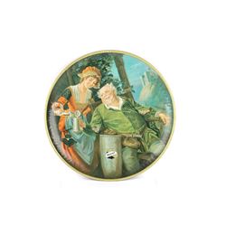 Falstaff Beer Tin Advertising Charger / Tray