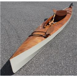 Custom Handmade Wooden Chesapeake Flat Water Kayak