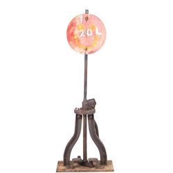 Iron Chicago Railroad No. 6 Star Switch Stand