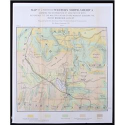 Western North America Locust Entomology Map