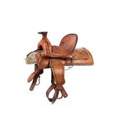 High Back Wade A-Fork Salesman Sample Saddle