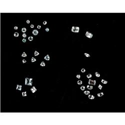 Mixed Parcel Collection of 18.71ct Aquamarine Gems