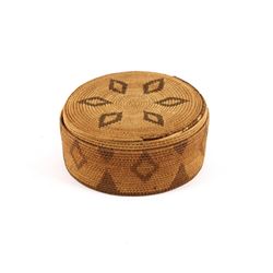 1930's Tohono O'oham Papago Indian Woven Basket