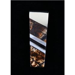 Wooly Mammoth Tusk & Mother of Pearl Money Clip