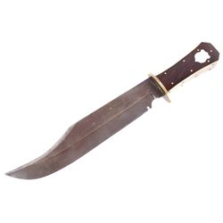 English Bowie Knife w/ Spanish Eye & Coffin Handle
