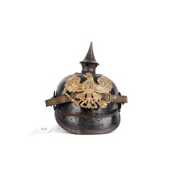 Rare Prussian Empire Spiked Pickelhaube Helmet
