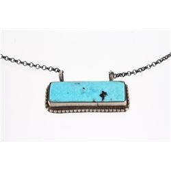 Navajo Tricia Smith Kingman Turquoise Necklace