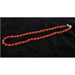 Antique African Hand Carved Copal Trade Beads