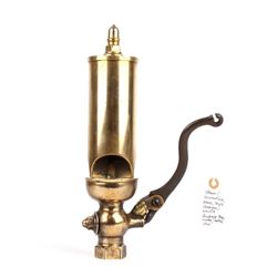 Buckeye Brass Works Three Chamber Whistle c.1900