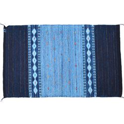 Night Sky Churro Wool Rug by Alicia Gutierrez