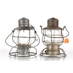 Early Star Head Light Co and Handlan RR Lanterns