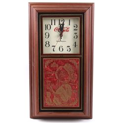 1970's Coca Cola Electric Hanging Wall Clock