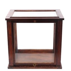 Early 1900's Oak & Glass Mercantile Display Case