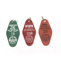 Montana Motel, Hotel, Inn Key FOB Collection