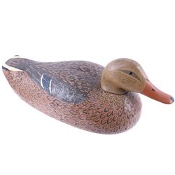 1935 Hand Painted Mallard Hen Duck Decoy