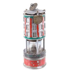 Koehler MFG Co. Carbide Safety Miners Lamp
