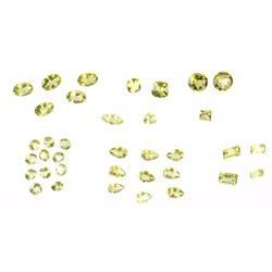 Faceted Peridot Gemstone Parcel 18.88CTW