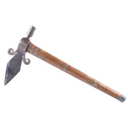 Plains Indian Spontoon Pipe Tomahawk c. 1890-