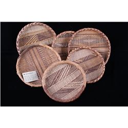 Hand Woven African Winnowing Basket Collection
