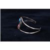 Image 7 : Navajo Split Band & Stone Signed Bracelets