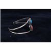 Image 8 : Navajo Split Band & Stone Signed Bracelets