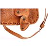 Image 12 : 20th C. Tooled Salesman Sample Saddle Purse