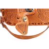 Image 9 : 20th C. Tooled Salesman Sample Saddle Purse
