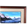 Image 2 : "St. Mary Lake" Framed Print By Turning Bear Mason