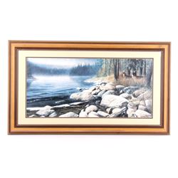 "Misty Waters" Framed Print by Kevin Daniels '91