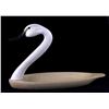 Image 2 : Bridger Trading Co. Hand Carved Swan Centerpiece