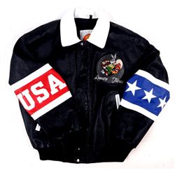 Looney Tunes Leather USA Jacket