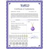 Image 2 : Genuine 8.5 ctw Amethyst Necklace 14KT Yellow Gold - REF-26W9Y