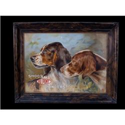 DuPont Powders  Self-Framed Tin Sign  2