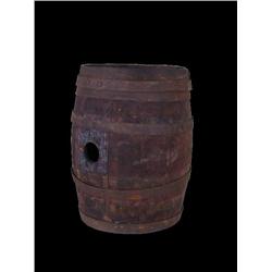 Small Wooden Barrel