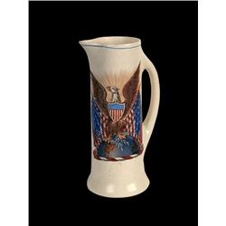 11 " Pitcher depicting American Eagle &