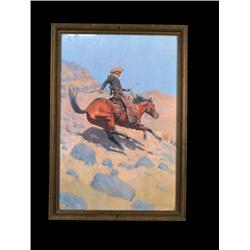 Nice Frederick Remington Print  Unknown