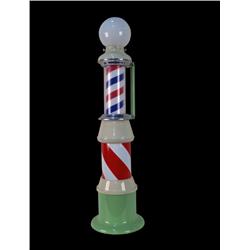 Miniature Floor Model Barber Pole   38"
