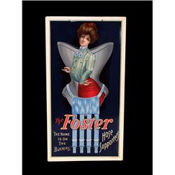 Celluloid sign  Foster Hose Supporters 