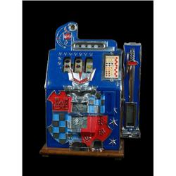 5 Cent Mills Castlefront Slot Machine w