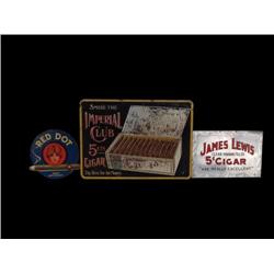 1 Lot of 3 Cigar Ads       Red Dot, Imp