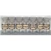 Image 1 : Lot of 6 Small Pharmacy Jars w/Lids