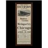 Image 1 : 1907 Excursion Broadside Sign (Michigan