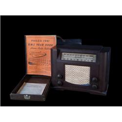Salesman Sample "Philco" Radio 1941 w/ 