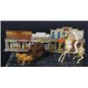 Image 1 : Tin "Frontier Village Set"  Roy Rogers 