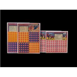 Lot of 4 Punchboards          2 Basebal