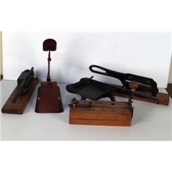 Lot of 5 Small Tobacco Plug Cutters